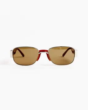 196 Sunglasses in C5 Silver/Brown