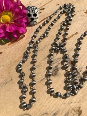 60" 6mm Rosary Pearls