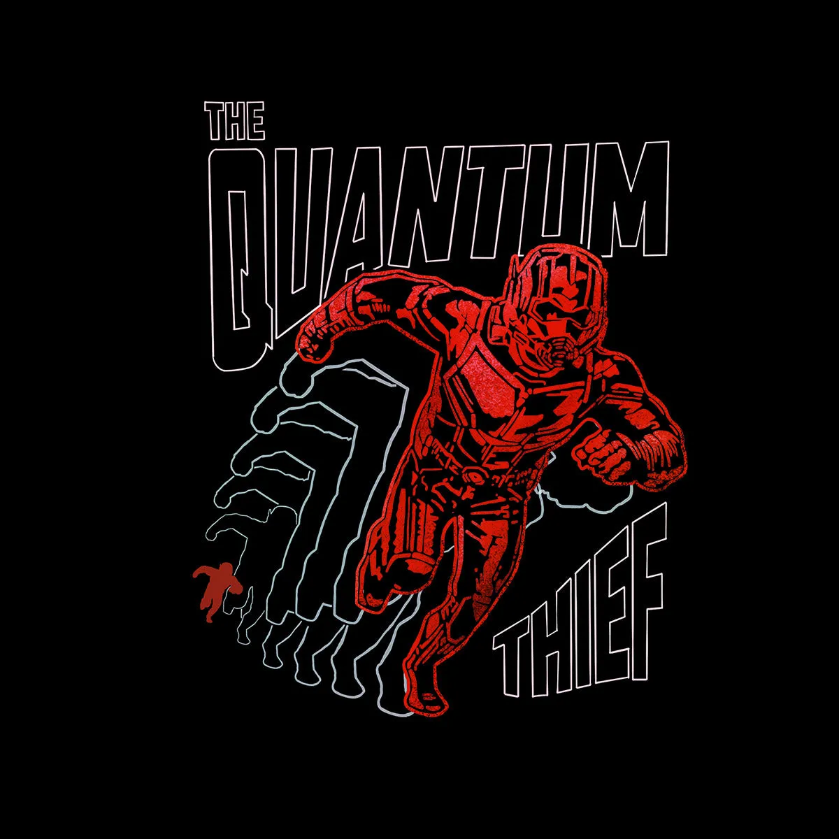 Ant Man t-shirt Quantum Realm Thief Marvel Movie Adult Unisex Tee