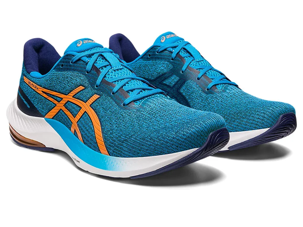 ASICS Men's GEL-PULSE 14 (Island Blue/Sun Peach)