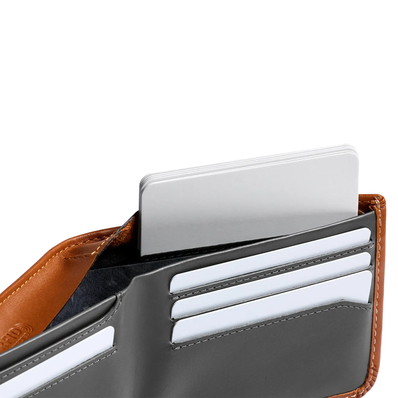 Bellroy Hide and Seek Lo Wallet Caramel