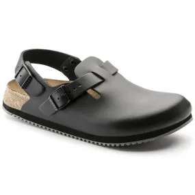 Birkenstock Professional, Tokio, Super Grip Sole, Regular Fit, Leather, Black