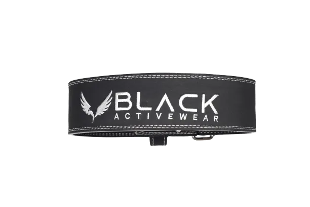 BLACK ACTIVE ARMOUR DOUBLE PRONG BELT