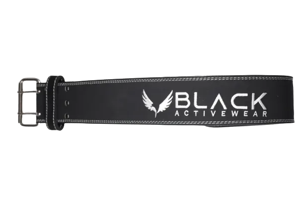 BLACK ACTIVE ARMOUR DOUBLE PRONG BELT