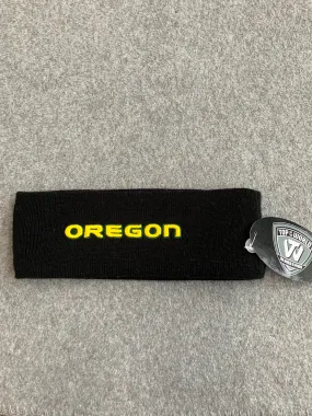 Black Oregon Ducks Winter Headband