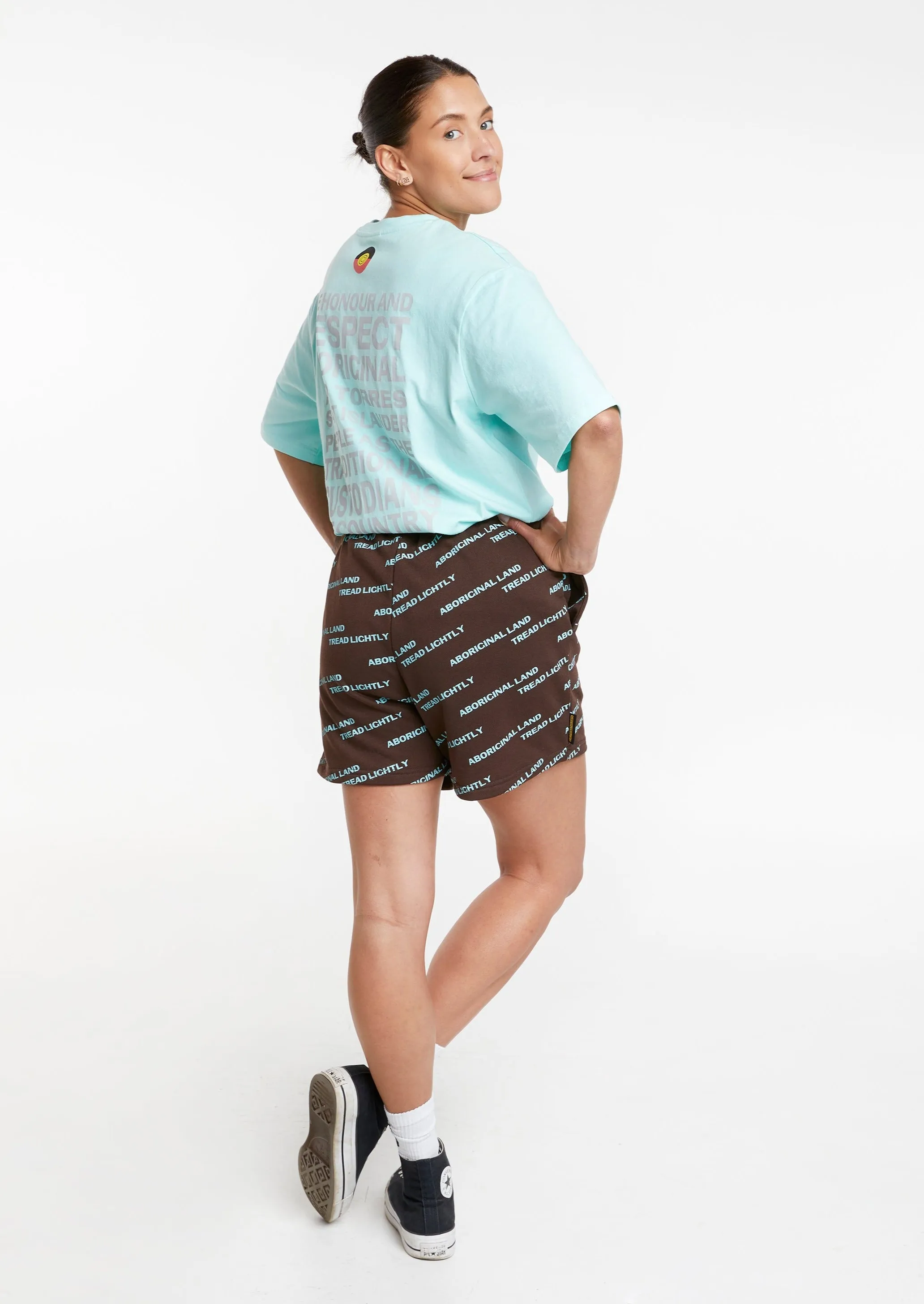 Blue Tread Lightly Shorts