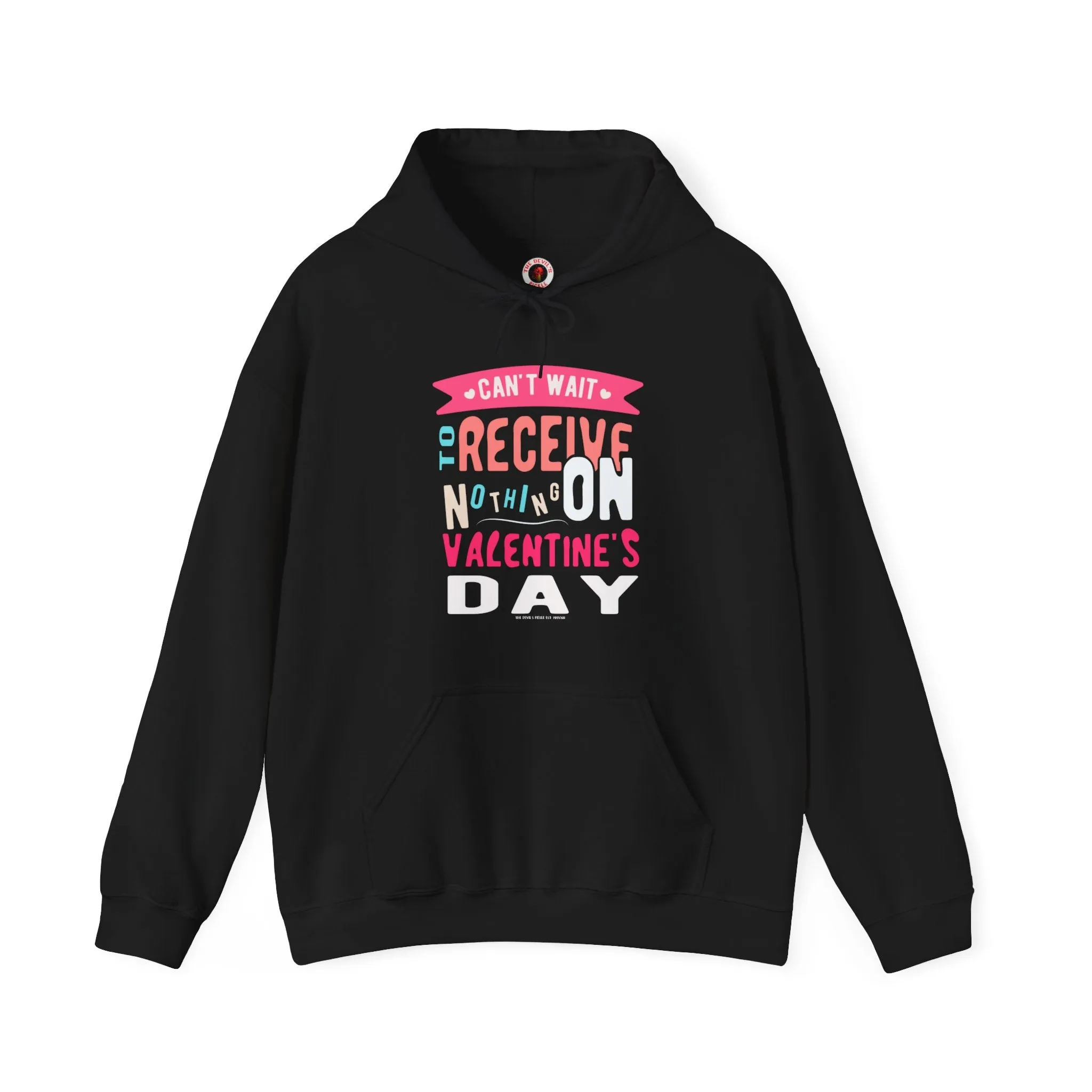 Can't Wait To Receive Nothing On Valentines Day Hooded Sweatshirt