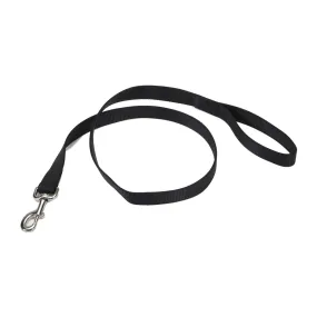 Coastal Single-Ply Dog Leash, Black 5/8 x 6'