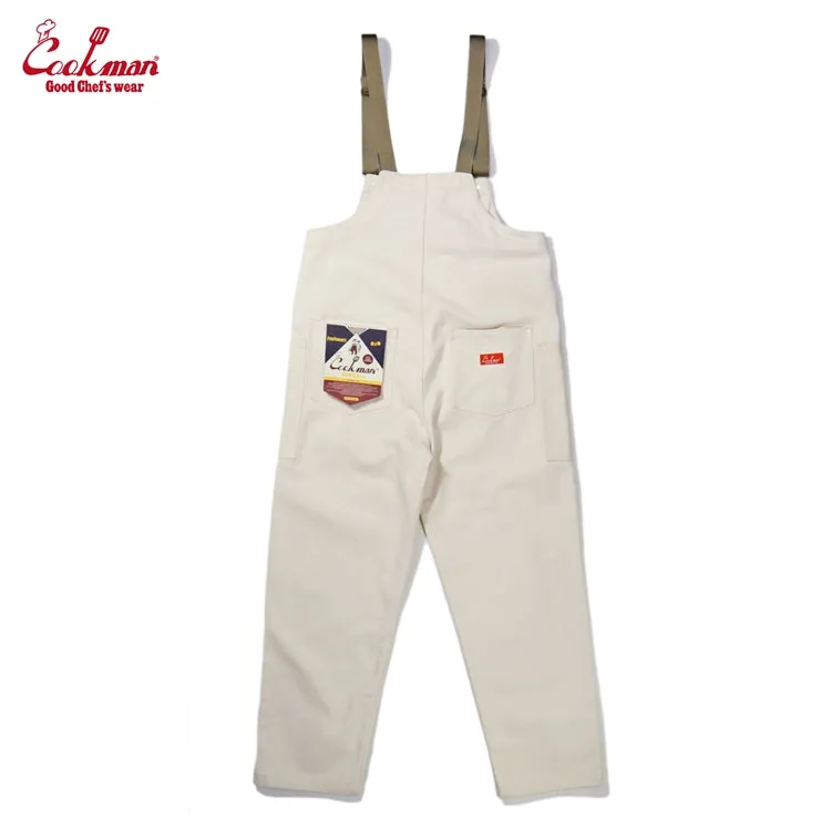 Cookman Fisherman's Bib Overall - Denim : Natural