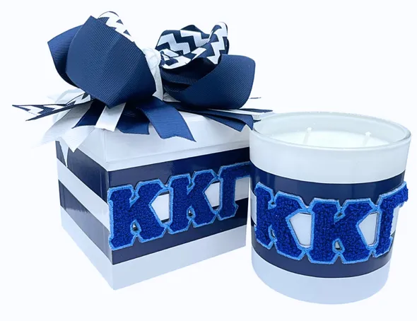 CST Greek Letter Candle