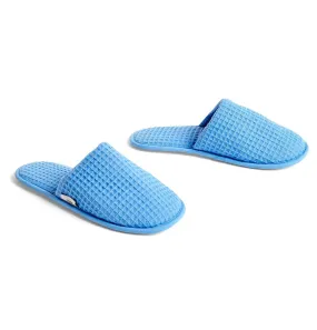 HAY Waffle Slippers – Sky Blue