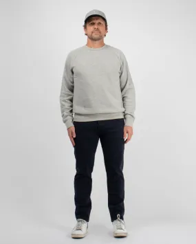 HEATHER CREW SWEATSHIRT / GREY