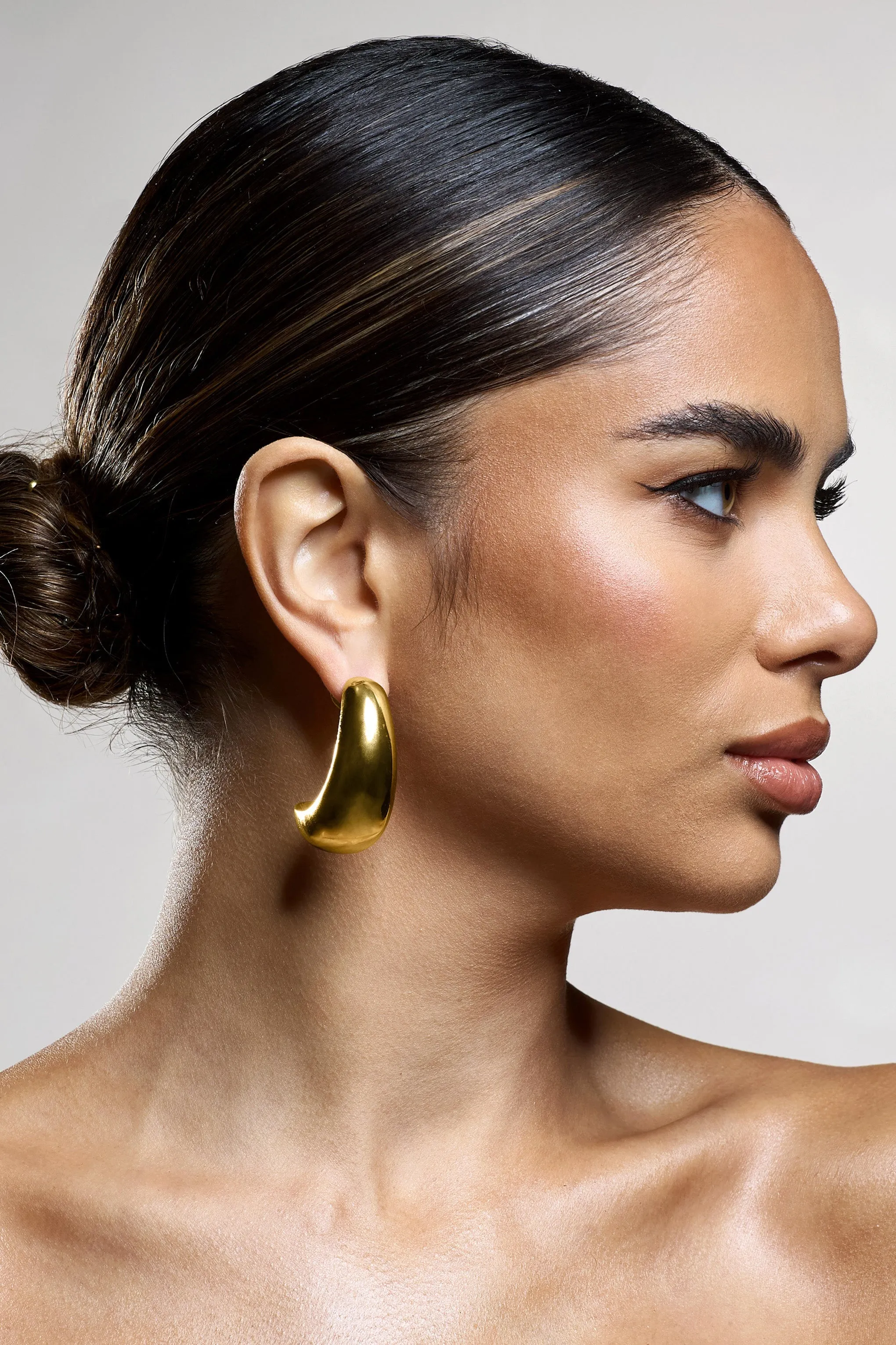 Levitate | Gold Chunky Dangle Earrings