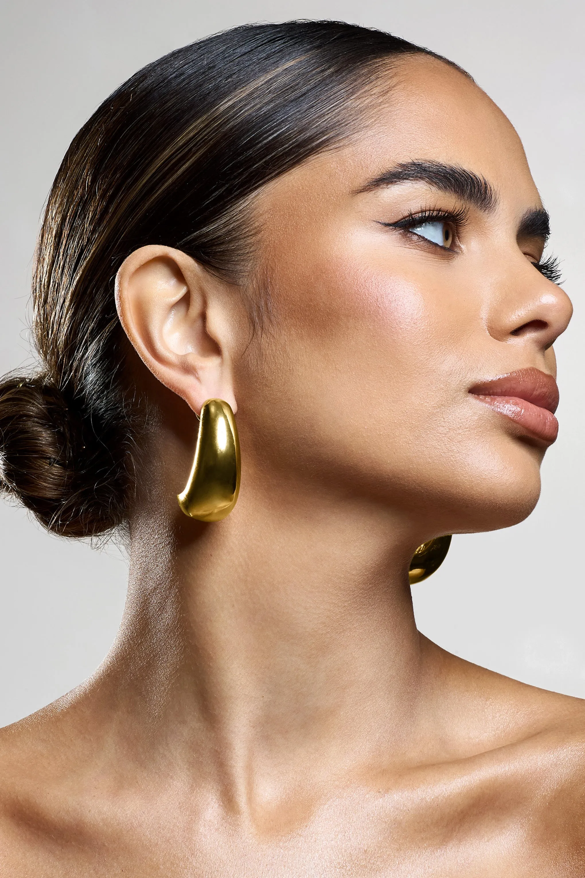 Levitate | Gold Chunky Dangle Earrings