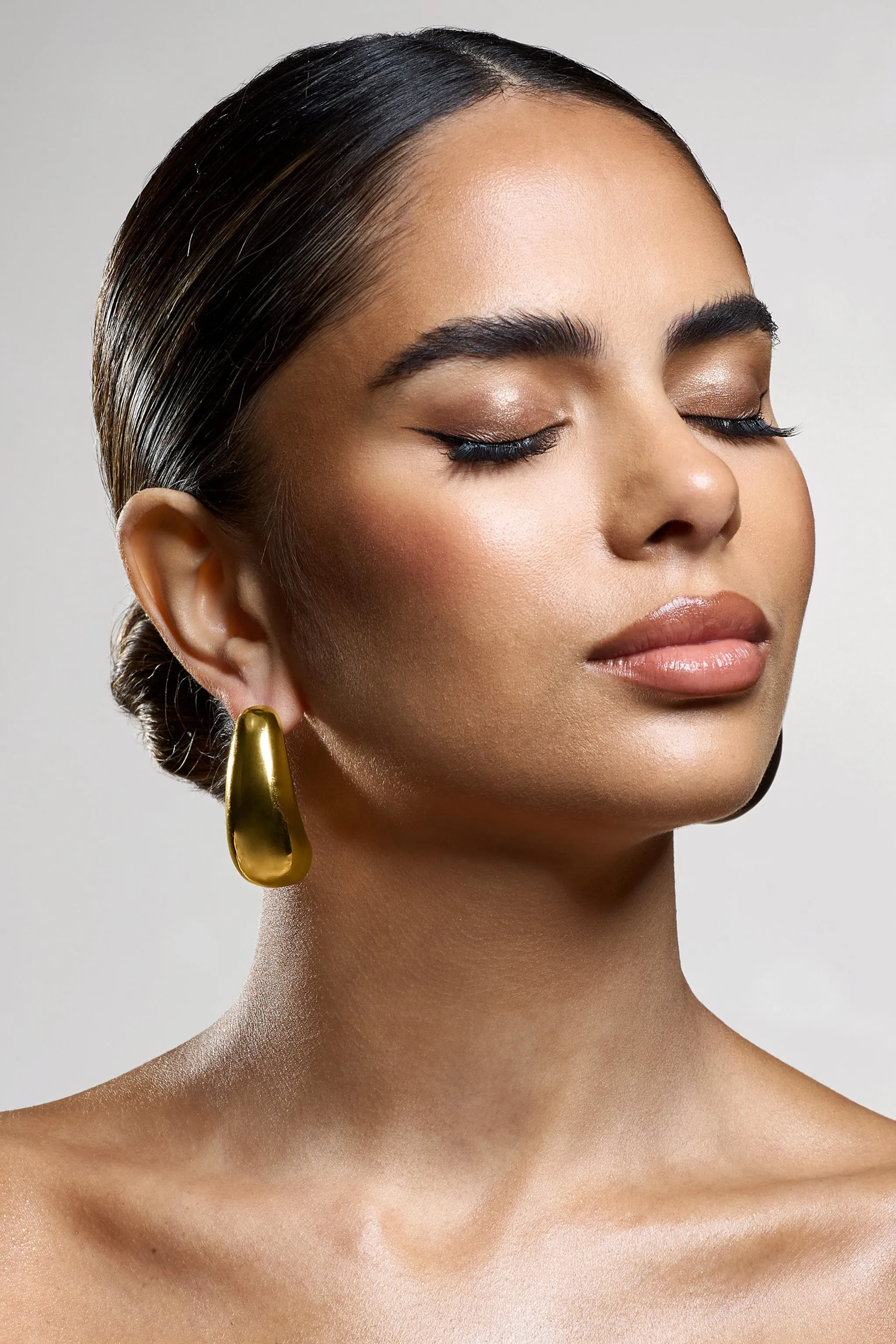 Levitate | Gold Chunky Dangle Earrings