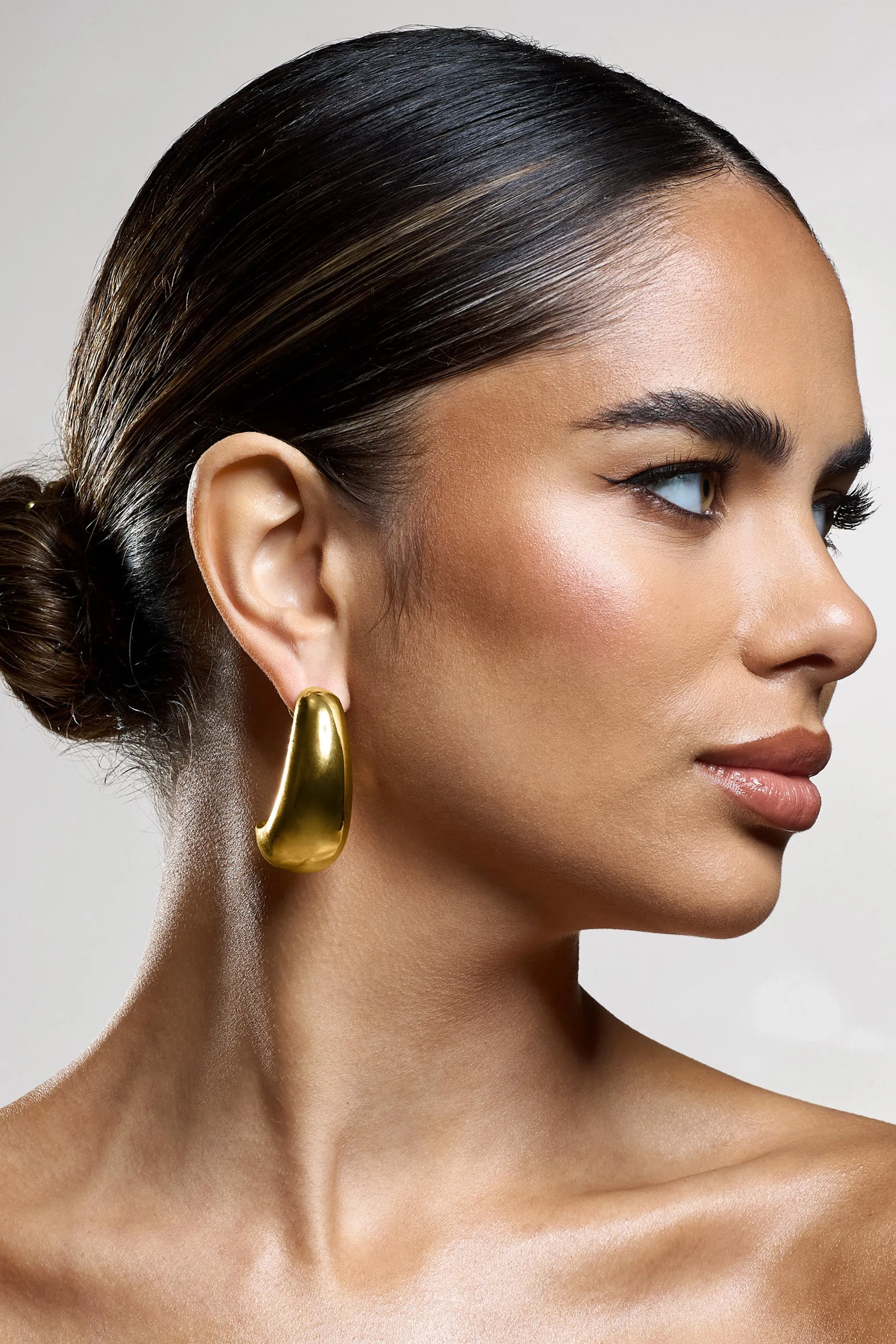 Levitate | Gold Chunky Dangle Earrings