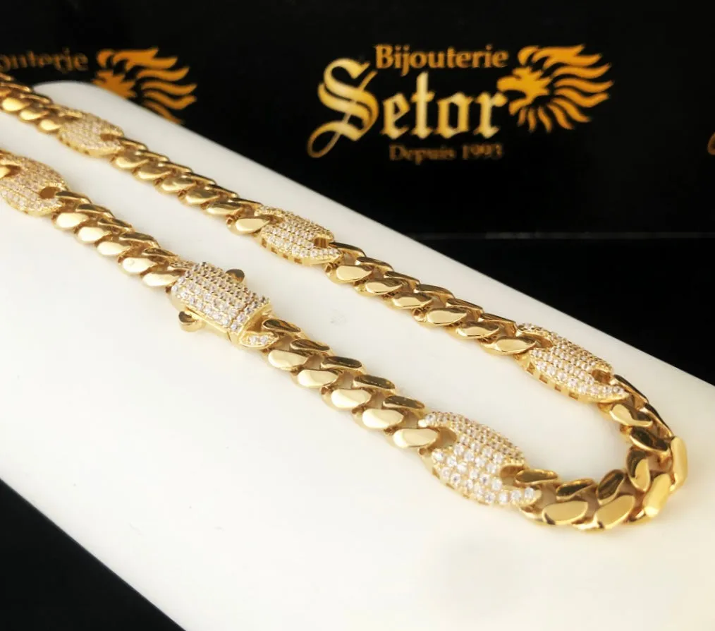 Mariners & Cuban link chain MC136