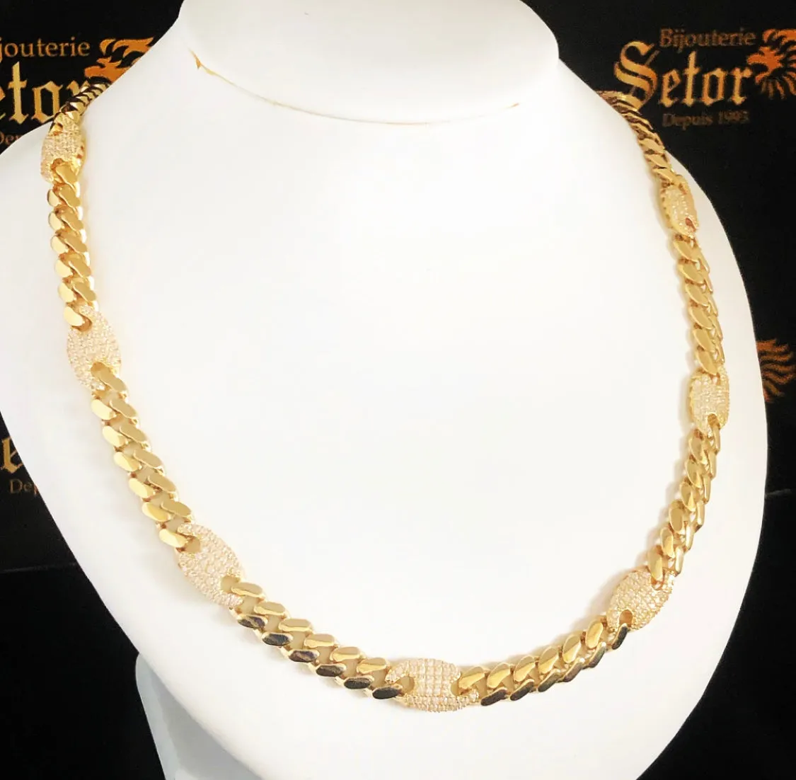 Mariners & Cuban link chain MC136