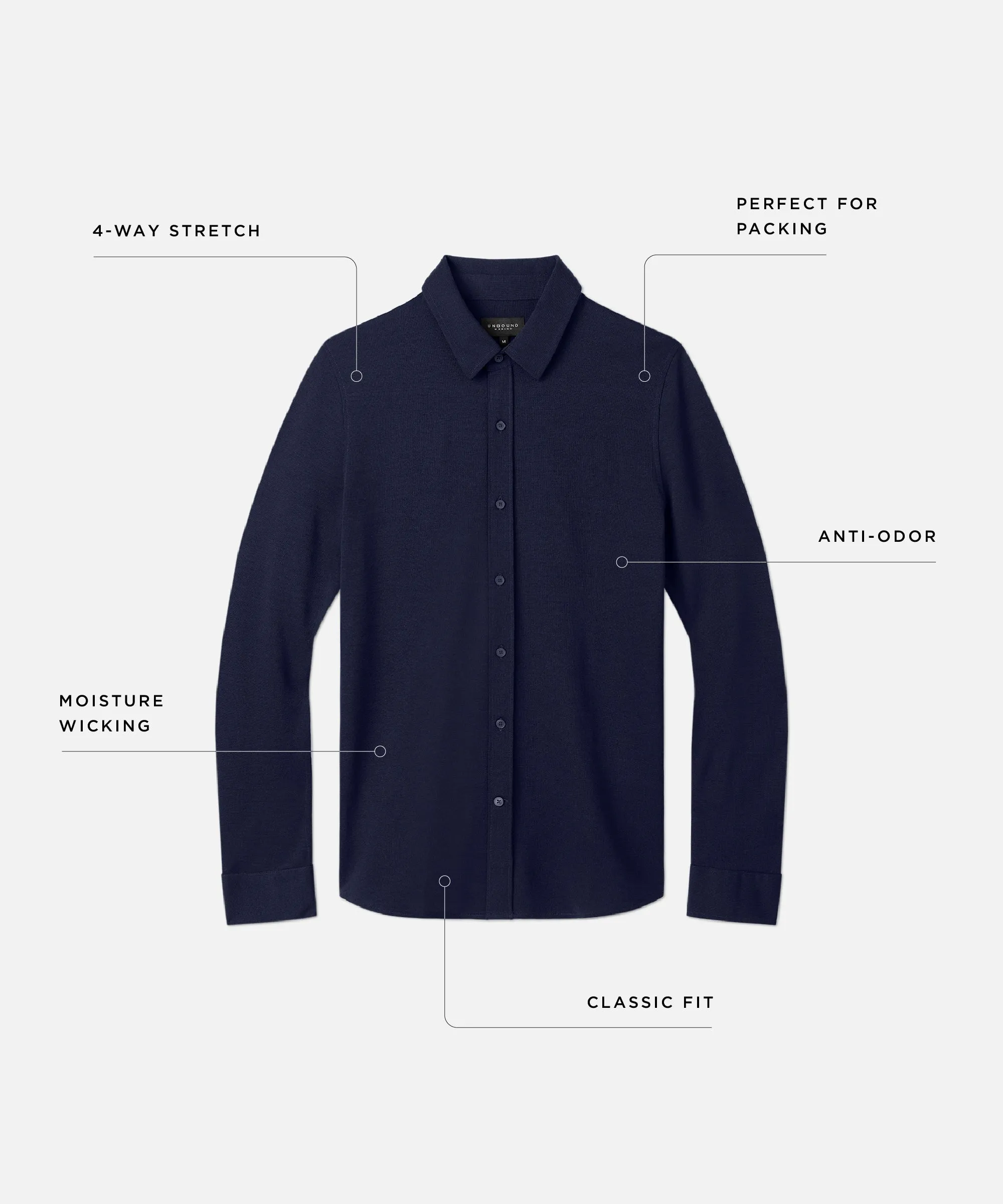 Men's Merino Button-Up