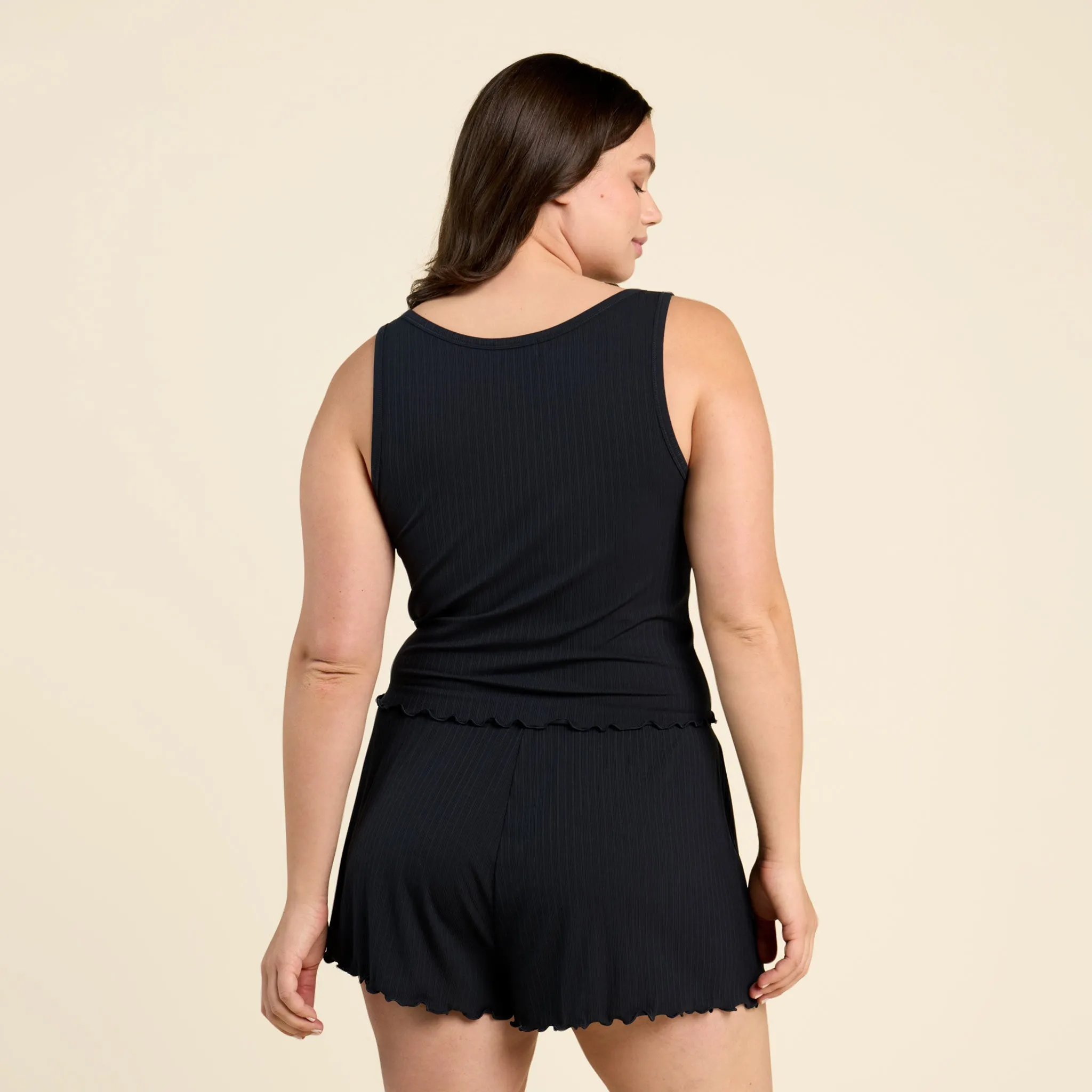 Mini Rib Tank | Black