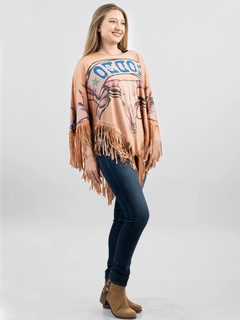 Montana West Rodeo Collection Poncho