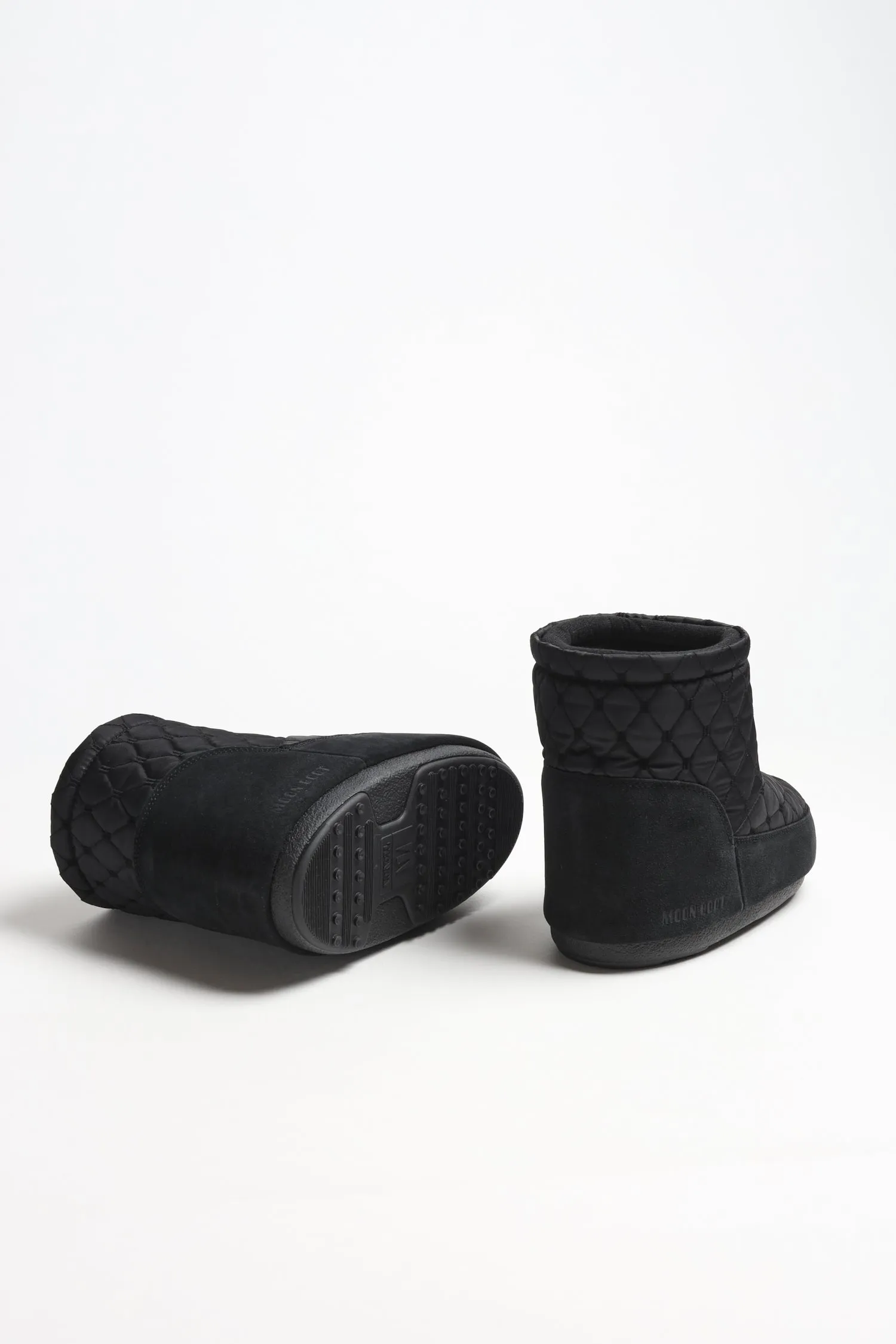 Moon Boot Icon Low No Lace in Schwarz