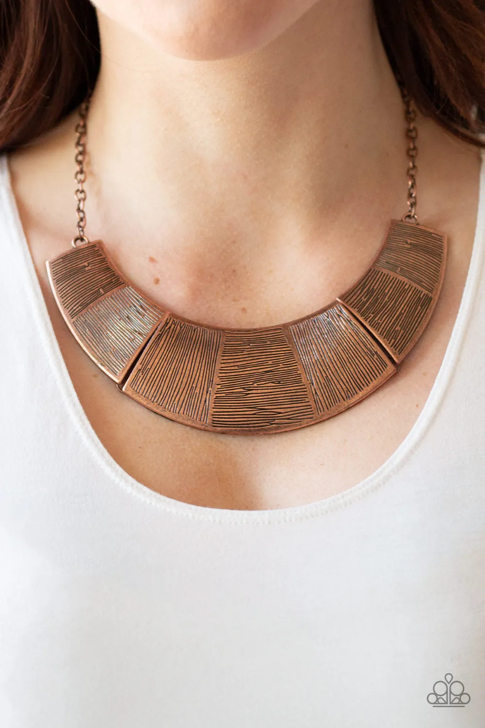 More Roar - Copper Necklace