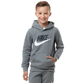 NIKE JUNIOR CLUB GREY HOODIE