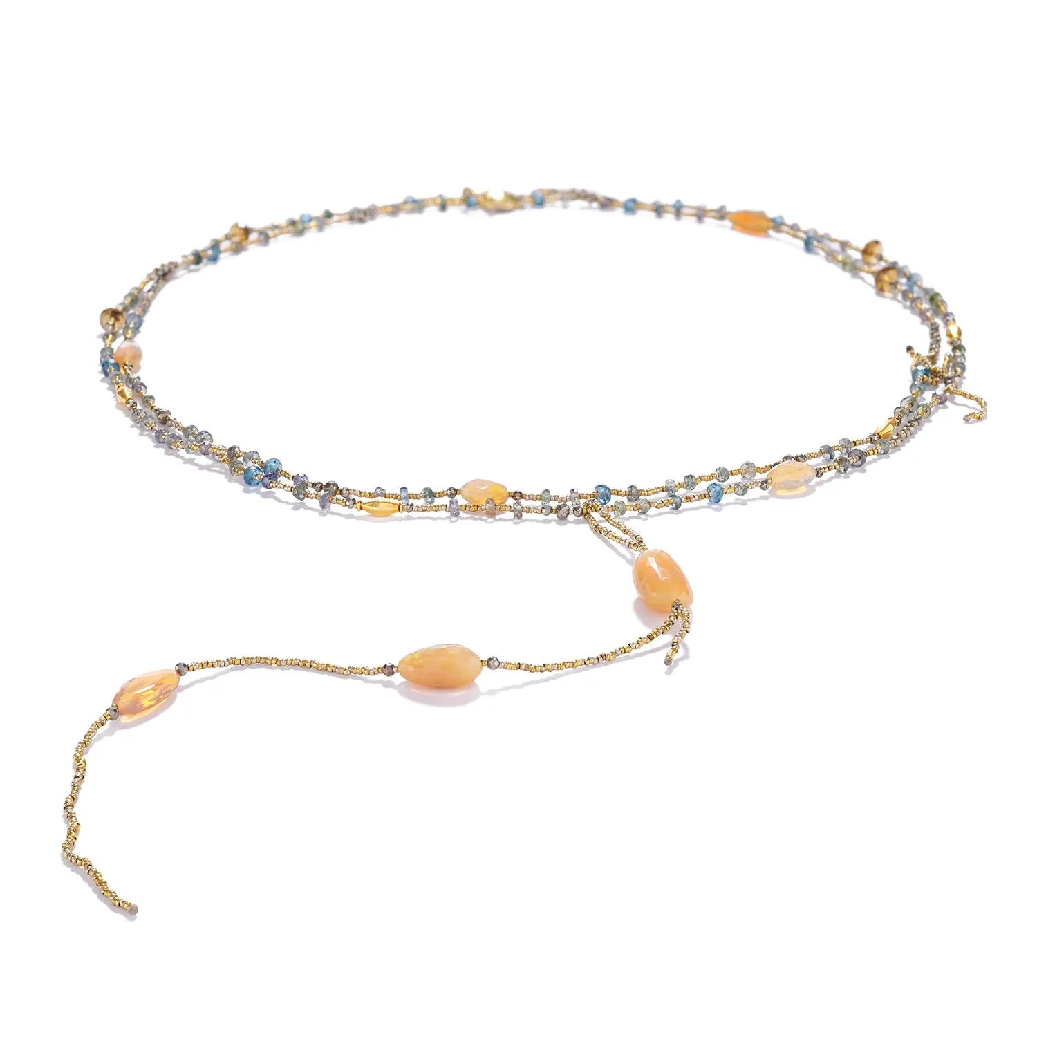 Opal and Gemstone Necklace/Bracelet