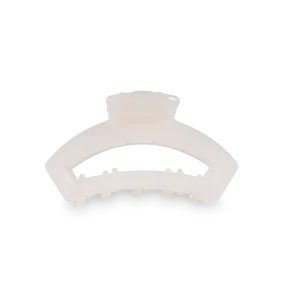 Open Coconut White Tiny Hair Clip