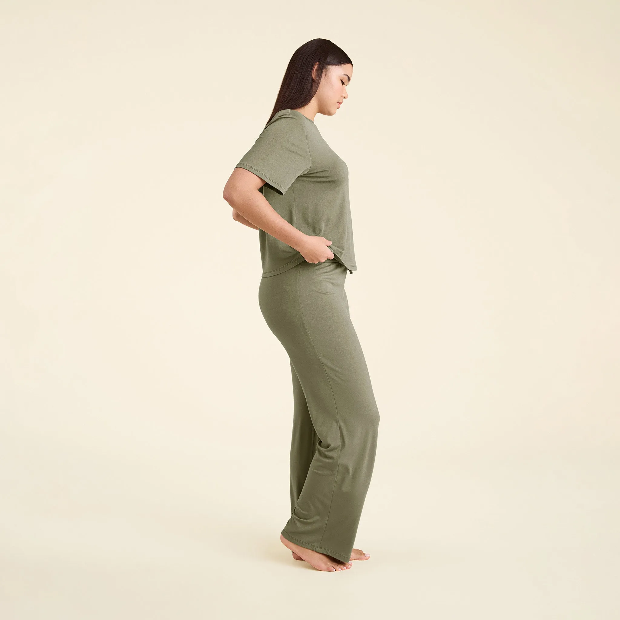 Pajama Set | Olive