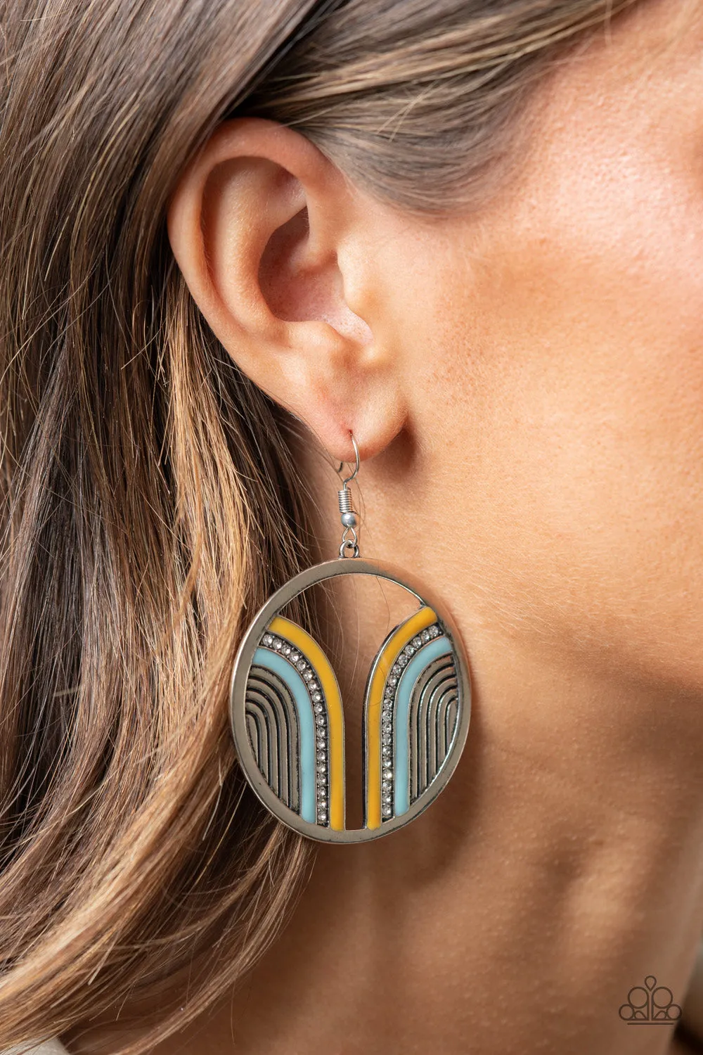 Paparazzi Delightfully Deco - Multi Hoop Style Earrings