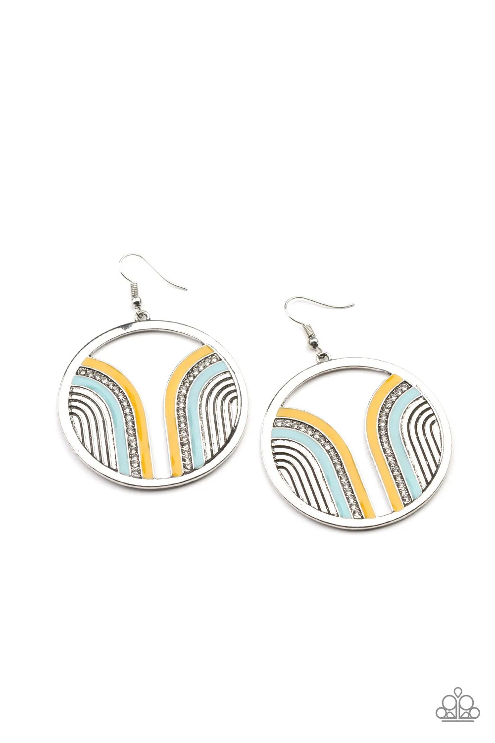 Paparazzi Delightfully Deco - Multi Hoop Style Earrings