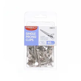 RED BY KISS | Single Prong Clip 1 3/4″ 40PCS HMC11