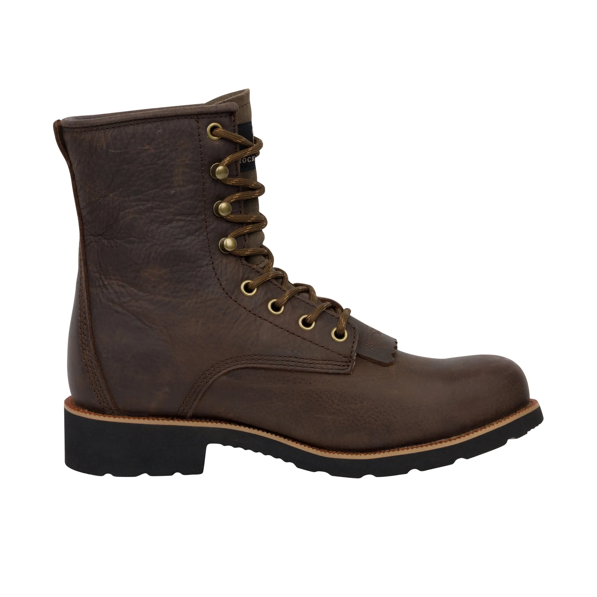 Rocky Monocrepe 8 Inch Steel Toe Chocolate