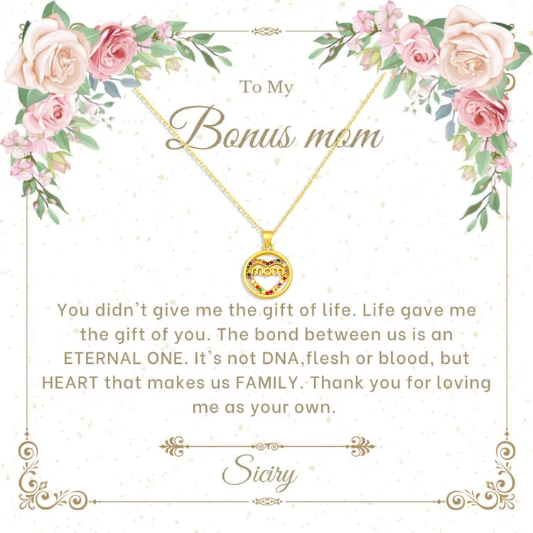 Siciry To Bonus Mom-Cross Chain Mom-16 Rose Box (White)