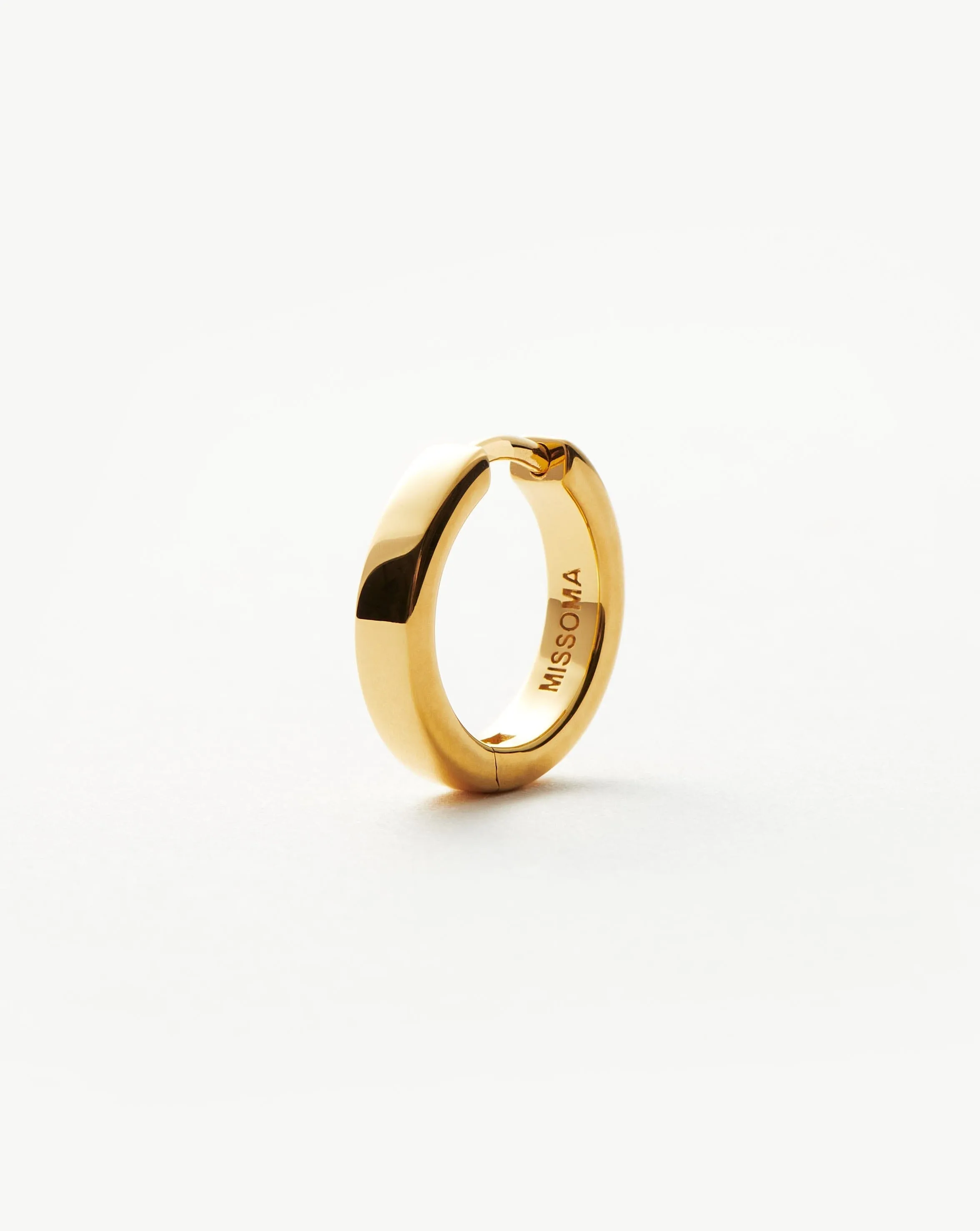 Single Mini Hoop Earring | 18ct Gold Plated Vermeil