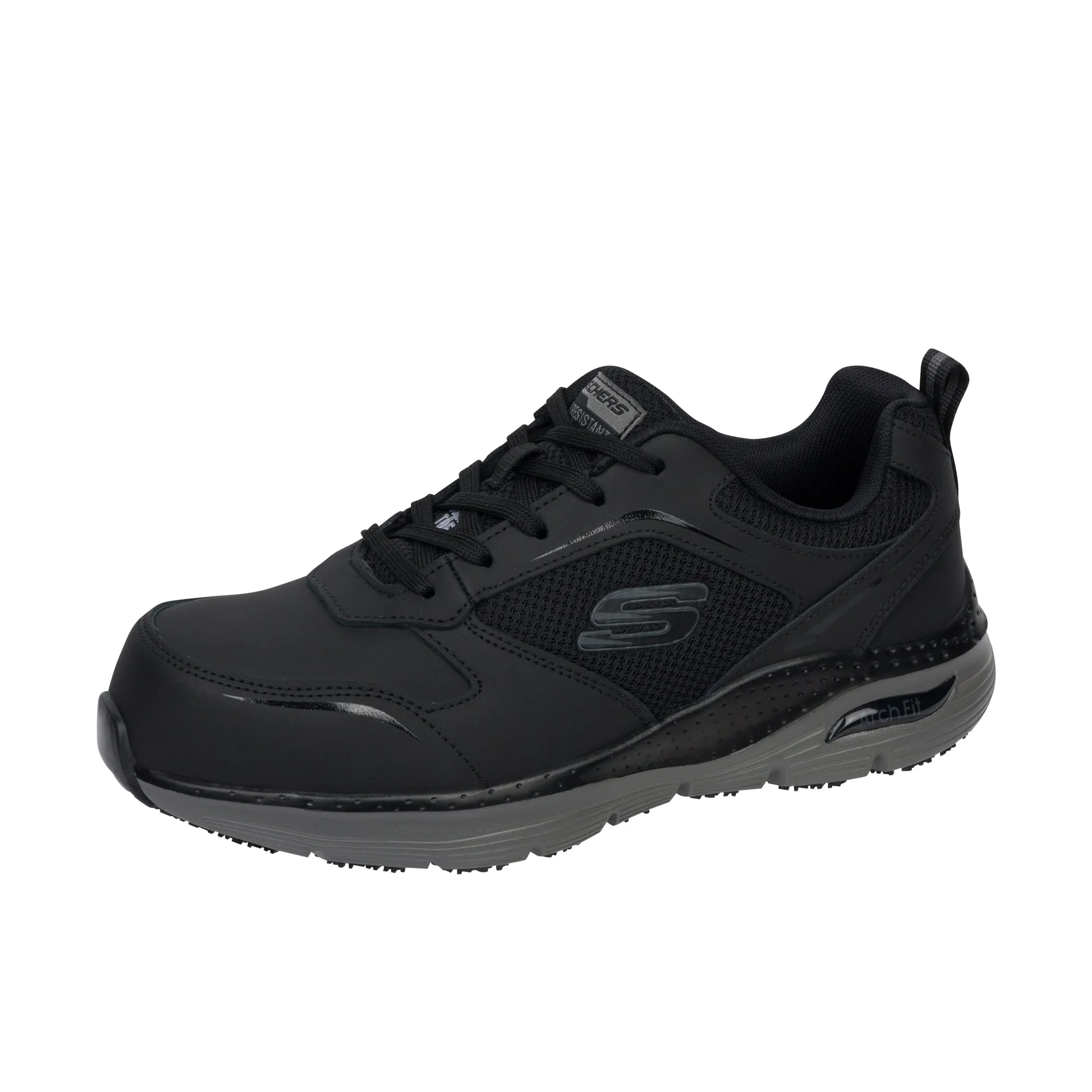 Skechers Arch Fit - Angis Composite Toe Black/Charcoal