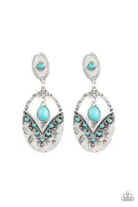 Terra Tribute Blue-Earrings