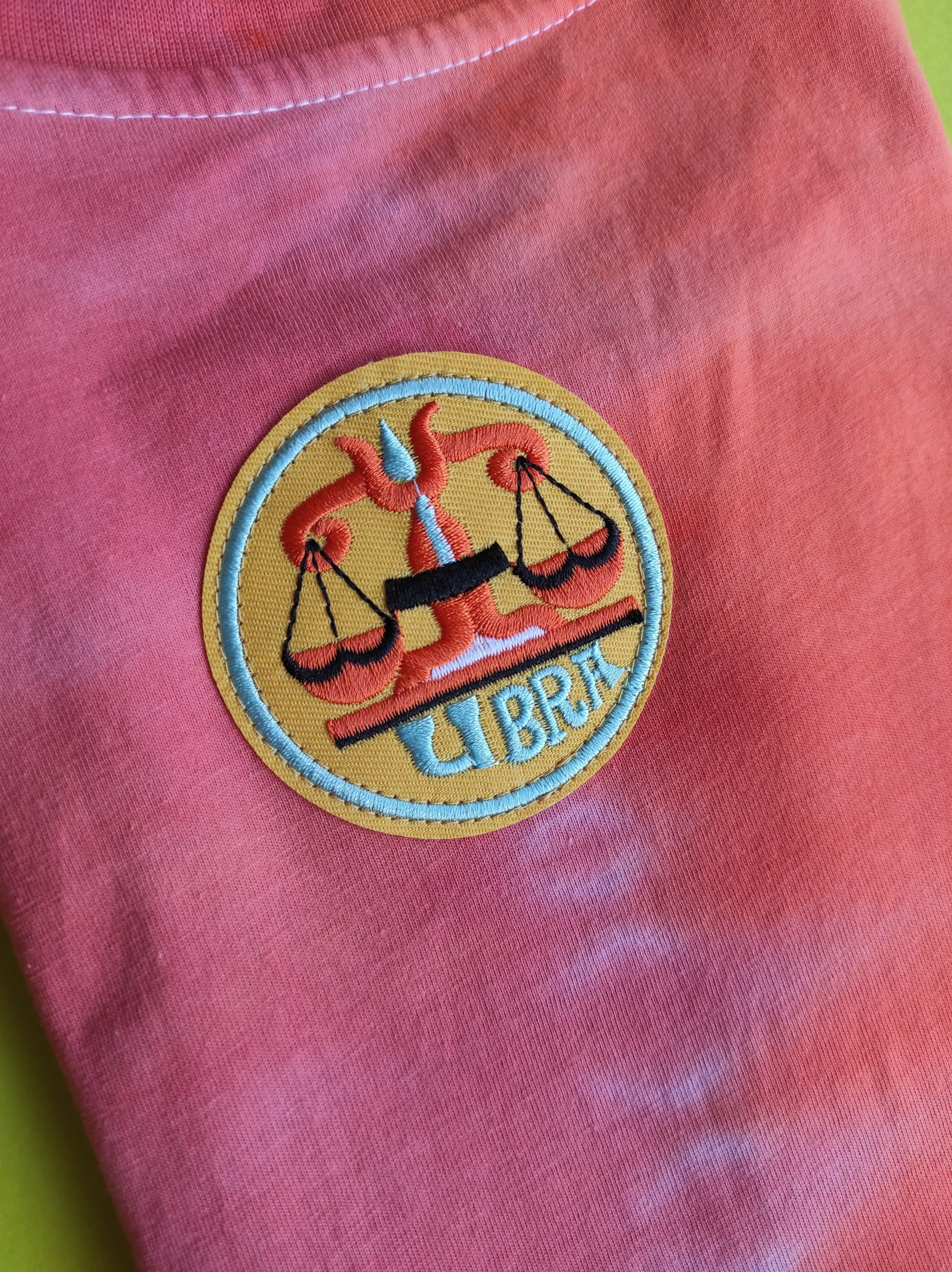 TIE-DYE T-SHIRT LIBRA